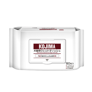 日本kojima宠物除臭湿巾猫狗银离子擦狗杀菌幼犬清洁消毒擦脚泪痕