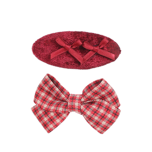 2026儿童新年红色高颜值发夹小女孩不伤发刘海侧边夹过年喜庆发卡