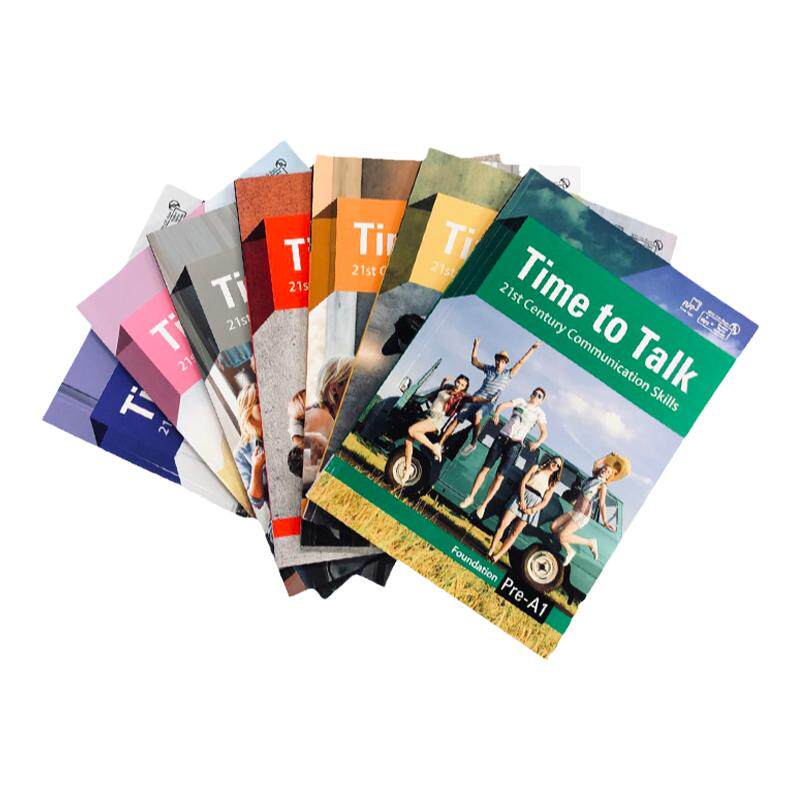 正版正版正版 Time to Talk 原版少儿小学-初中口语 1-7级别 小学口语专项练习提升教材 寒暑假短期课程 带