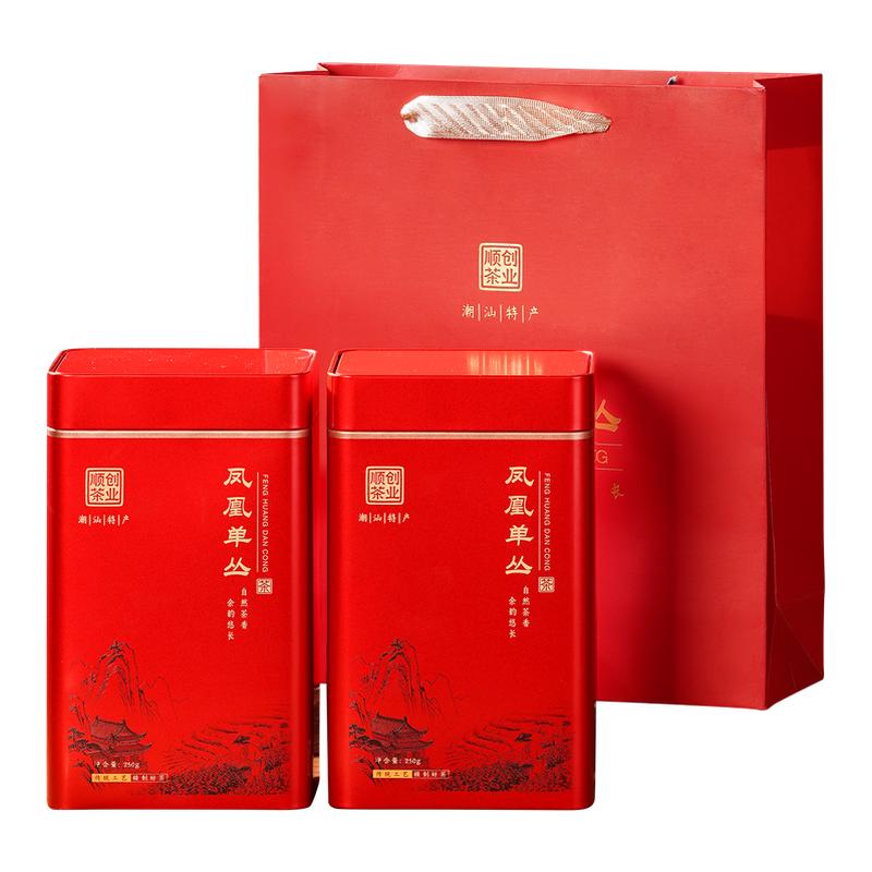 正宗凤凰单枞茶潮州特产功夫茶鸭屎香蜜兰香送礼单丛茶叶乌龙茶