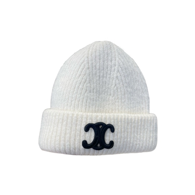 新款凯旋门秋冬保暖毛线帽女