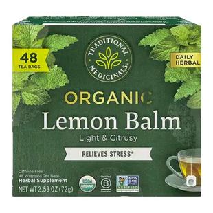 Traditional美国代购TM柠檬香蜂草本茶Frontier安东尼愈疗茶大包