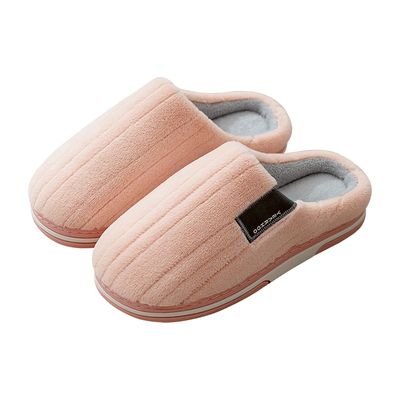 冬季室内男士大码棉拖鞋加大加宽