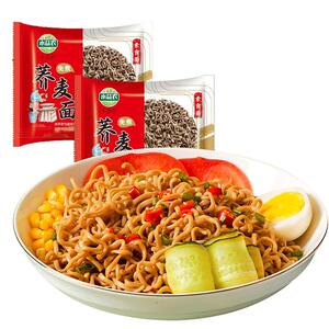 0脂肪荞麦面方便面无糖精全麦粗粮减低代餐主食葱油火鸡泡面整箱