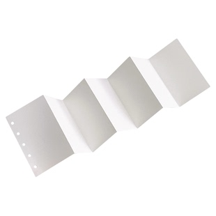 m5a8超长七折空白活页内页手账本内芯奏折计划替芯可折叠手撕便签