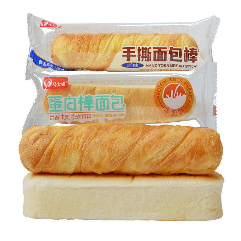 马大姐手撕面包棒小包装软式面包