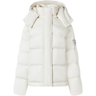 坦博尔冬季2025新款羽绒服女短款泡芙量感保暖外套加厚面包服时尚