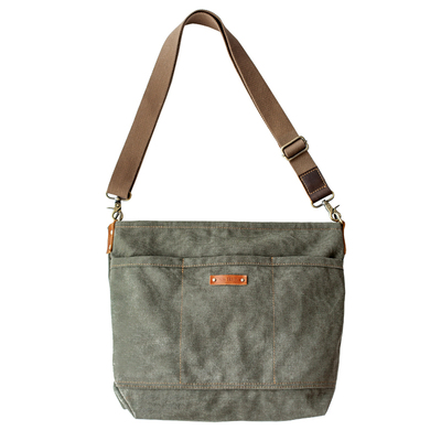 大容量多口袋潮男斜跨大包