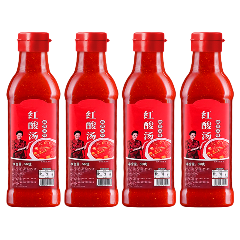 红酸汤贵州特产凯里酸汤鱼番茄火锅底料酸辣鱼肥牛调料酱料商用
