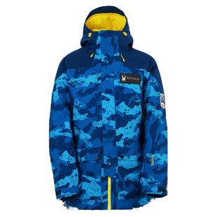 SPYDER蜘蛛冬季男子SKI防风防水透气Thinsulate滑雪服装20UF101M