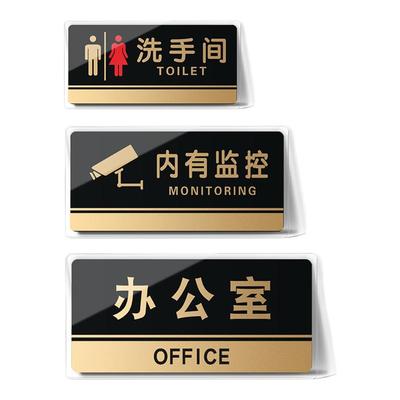 亚克力定制仓库办公室门牌