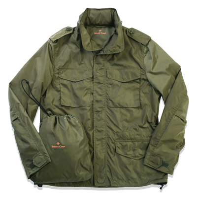 超轻防水旅行可收纳m65军款外套