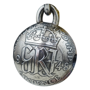 新奇特英国乔六六便士小圆铃铛挂件可做钥匙扣包饰品宠物铃铛