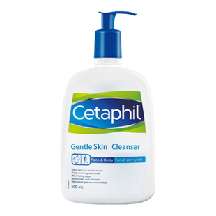 Cetaphil丝塔芙洁面乳女温和无泡蓝朋友洗面奶男敏感肌适用1000ml