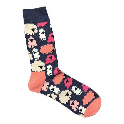 happysocks袜子纯棉女士中筒袜子
