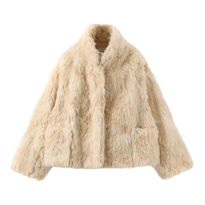 310MOOD立领泰迪短外套