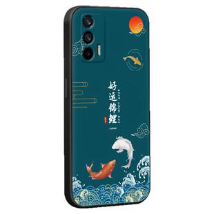 皑晨适用于realmeq3pro手机壳rmx2205 男女外壳oppo真我gt软硅胶rmx2202防摔保护套gtneo复古国潮gtneo闪速版