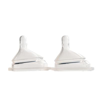 hegen进口仿真防胀气2只装奶嘴