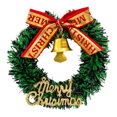 圣诞草圈叶子蛋糕装饰