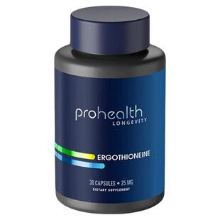 美国ProHealth Ergothioneine 麦角硫因25毫克30粒胶囊强效氨基酸