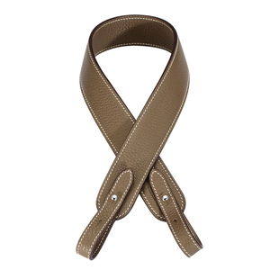 适用于爱马仕菜篮子肩带伊芙琳29Evelyne肩带改造真牛皮蜡线单肩