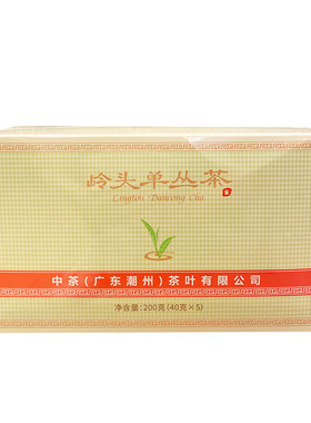 中茶凤凰单丛盒装一级200克