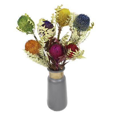 班克木佛塔进口高端摆设天然干花