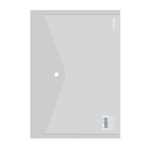 得力文件袋透明A4文件夹高颜值按扣学生试卷资料票据补习袋美术袋办公用品档案手提包加厚防水考试专用袋子