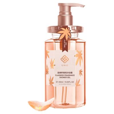 UAU亚麻沐浴露持久留香清洁保湿