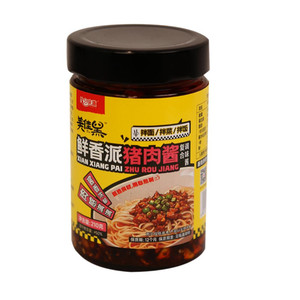 猪肉酱香辣酱下饭酱香辣拌面酱拌饭酱即食拌饭酱微波拌饭