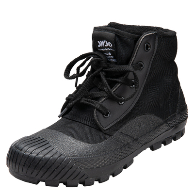 正品冬季加绒防寒耐磨保暖解放鞋