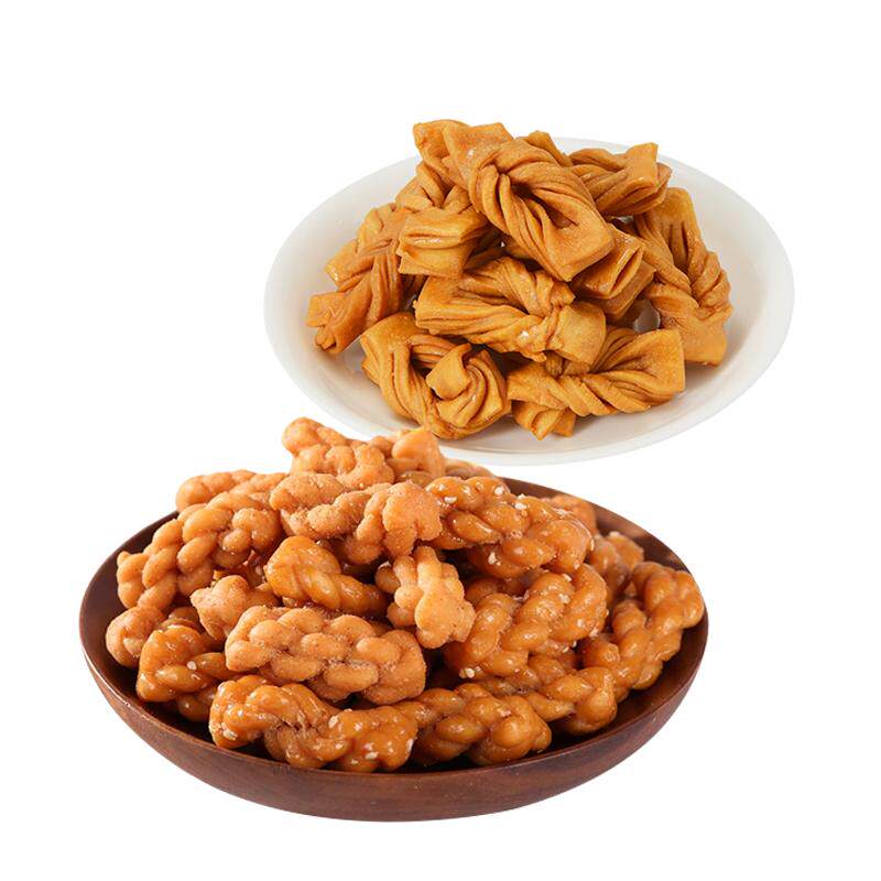 稻香村蜜麻花500g小麻花特产小吃食品多口味麻花零食糕点网红美食