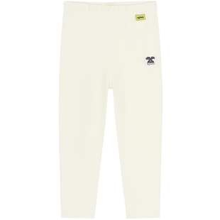 [沐言同款]woobaby远红外发热弹力柔软打底裤25冬女童新年休闲裤