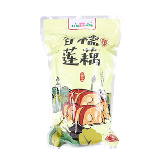 荷仙香糯莲藕桂花糯米藕400g 熟食桂花蜜汁扬州特产即食甜糖藕