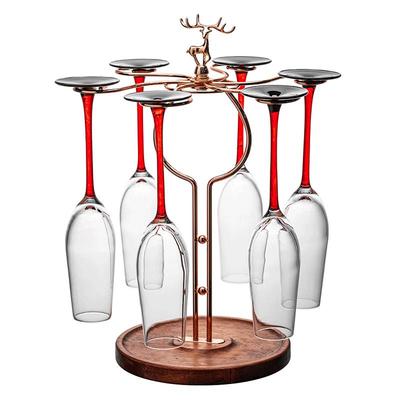 氛围感红杆香槟杯套装家用