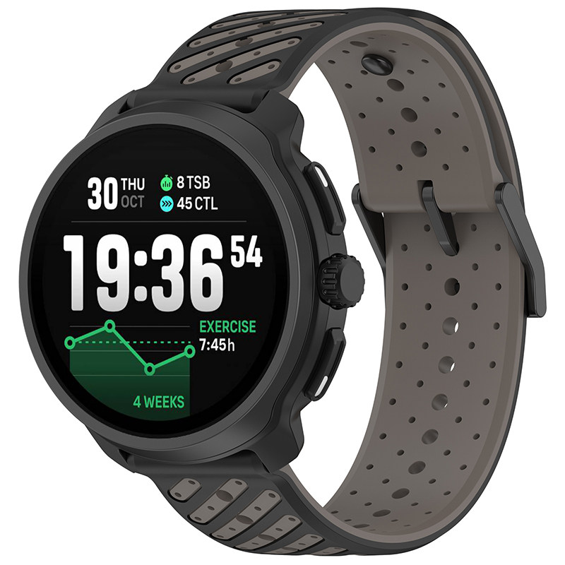 适用SUUNTO Nautic S表带RACE2松拓VERTICAL官方同款9peak硅胶RUN