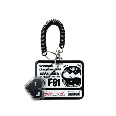 「二次元小新」HiYOUNG原创可爱FBI卡套公交地铁门禁证件收纳卡套