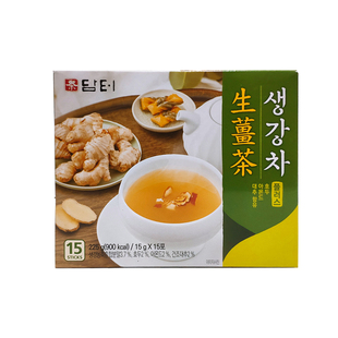 韩国进口丹特生姜茶225g*4盒一盒/15条姜汁姜汤养生茶