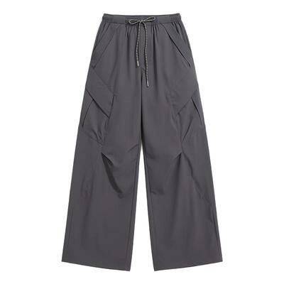【防晒】【吸湿排汗】笛莎青少年2026夏季新款40D冰藻泥工装裤女