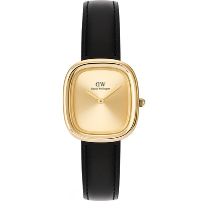 DW魔方黑金表简奢摩登格调