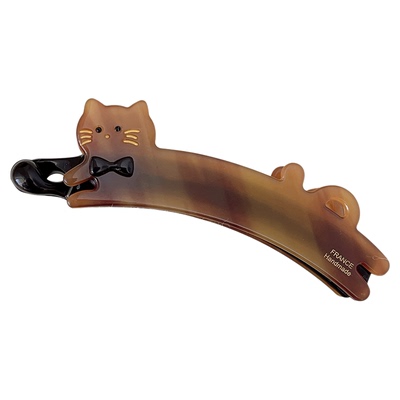 韩国France可爱长条猫咪香蕉夹