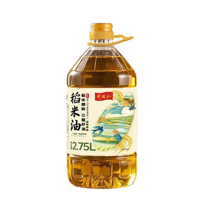 一级稻米油5斤|324人收藏