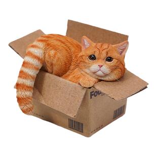 JXK官方正品 small快递猫3.0模型可爱猫咪橘猫手办治愈系摆件礼物