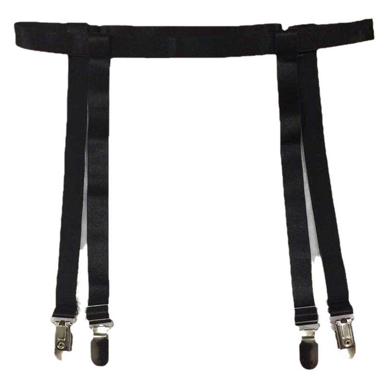 吊带丝袜防滑金属鸭嘴扣大码吊袜带夹护膝长筒高筒靴子不掉筒挂钩