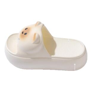 厚底拖鞋女款2026新款夏季可爱小猫外穿防滑防臭踩屎感增高凉拖鞋