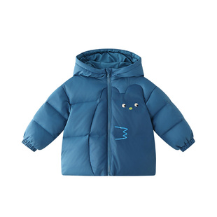 【三防90绒】博睿恩儿童羽绒服冬新款男女宝宝白鸭绒保暖加厚外套