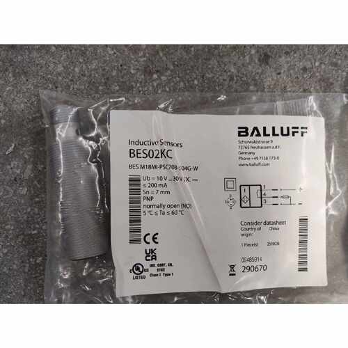 【议价-可维修】巴鲁夫 传感器 BESm18MI-PSC70B-S04G 全新/二手