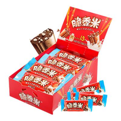 德芙脆香米牛奶巧克力192g盒装