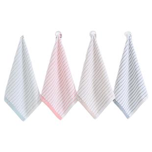 洁丽雅方巾纯棉小毛巾四方面巾婴儿宝宝洗脸巾家用小孩擦脸擦手巾