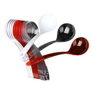 一次性大号公勺塑料加厚外卖打包商用公用粥勺火锅盛汤酸菜鱼汤匙